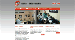 Desktop Screenshot of expressenglishizmir.com